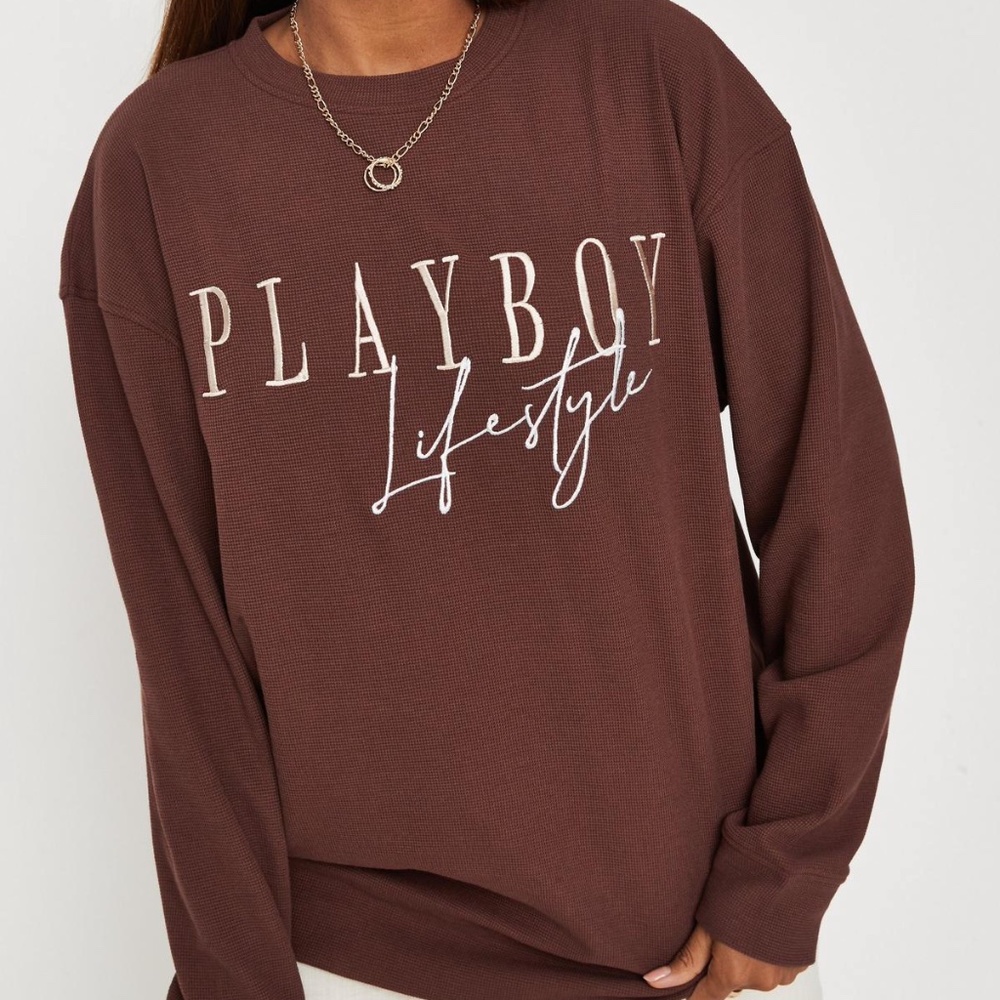 Playboy Lifestyle Waffle Sweatshirt